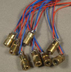 Bag of gold top laser diodes Bag of gold top laser diodes