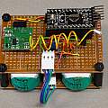 Wireless temperature sensor complete, David Pilling